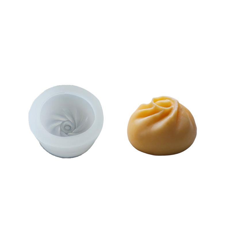 Soap Making Gifts - Cetakan Silikon Pangsit Baozi 3D yang