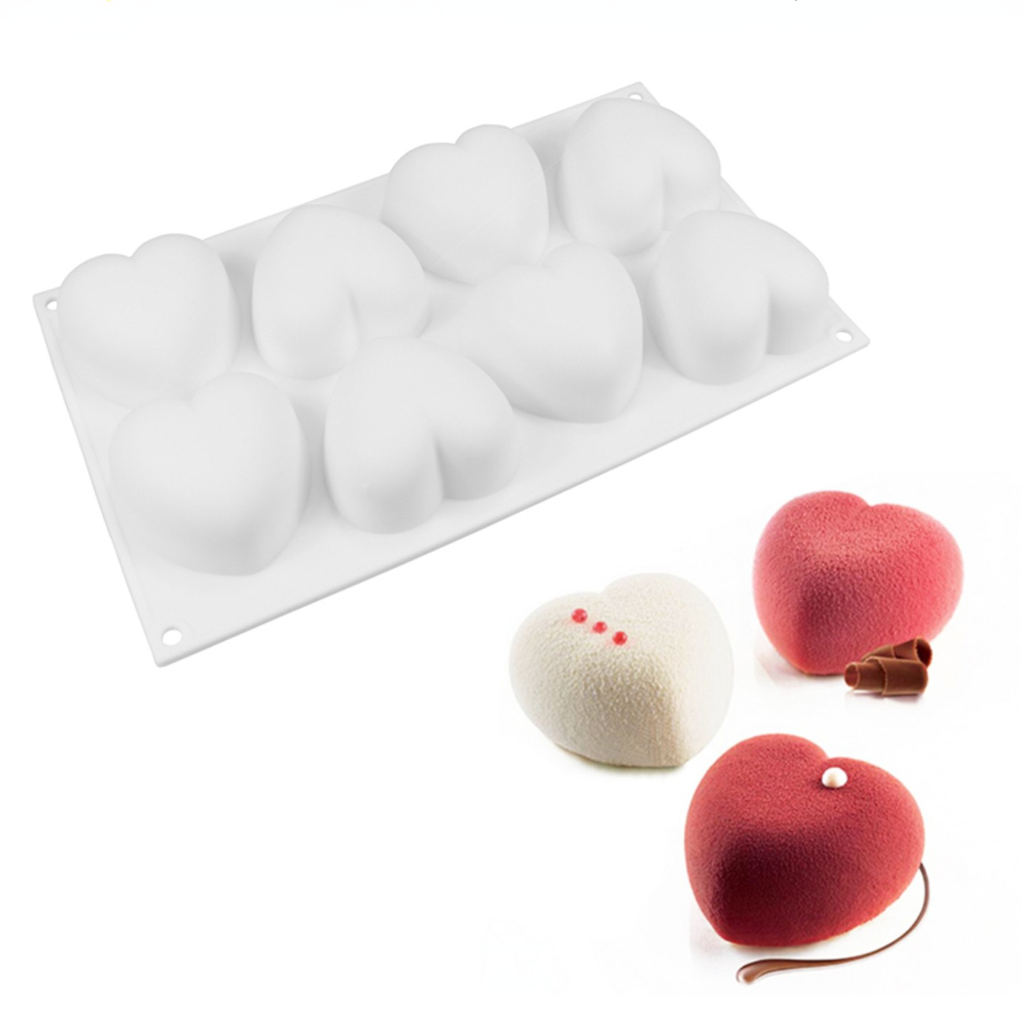Soap Making Equipment For Beginners - Love Heart cetakan sabun silikon buatan