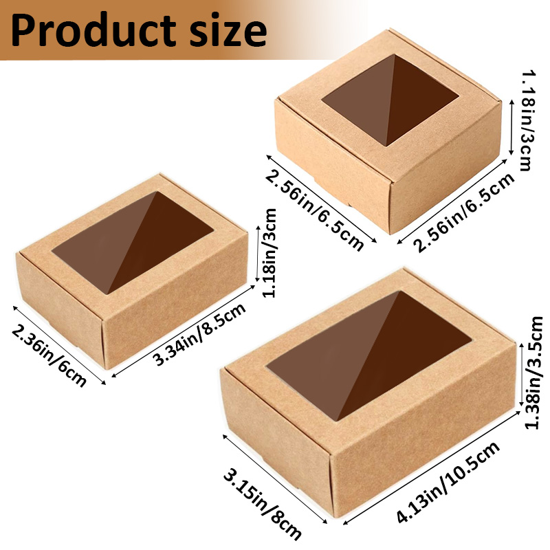 Soap Making Gifts - 15/35/50 Buah Kotak Sabun Kemasan Buatan