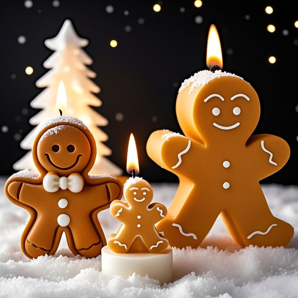 Soap Making Equipment For Beginners - DIY Kartun Gingerbread Man Cetakan Lilin