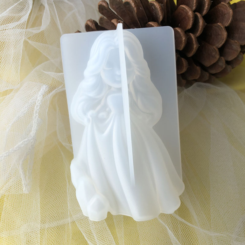 Cetakan lilin silikon putri im - Soap Making Gifts ulasan dan harga