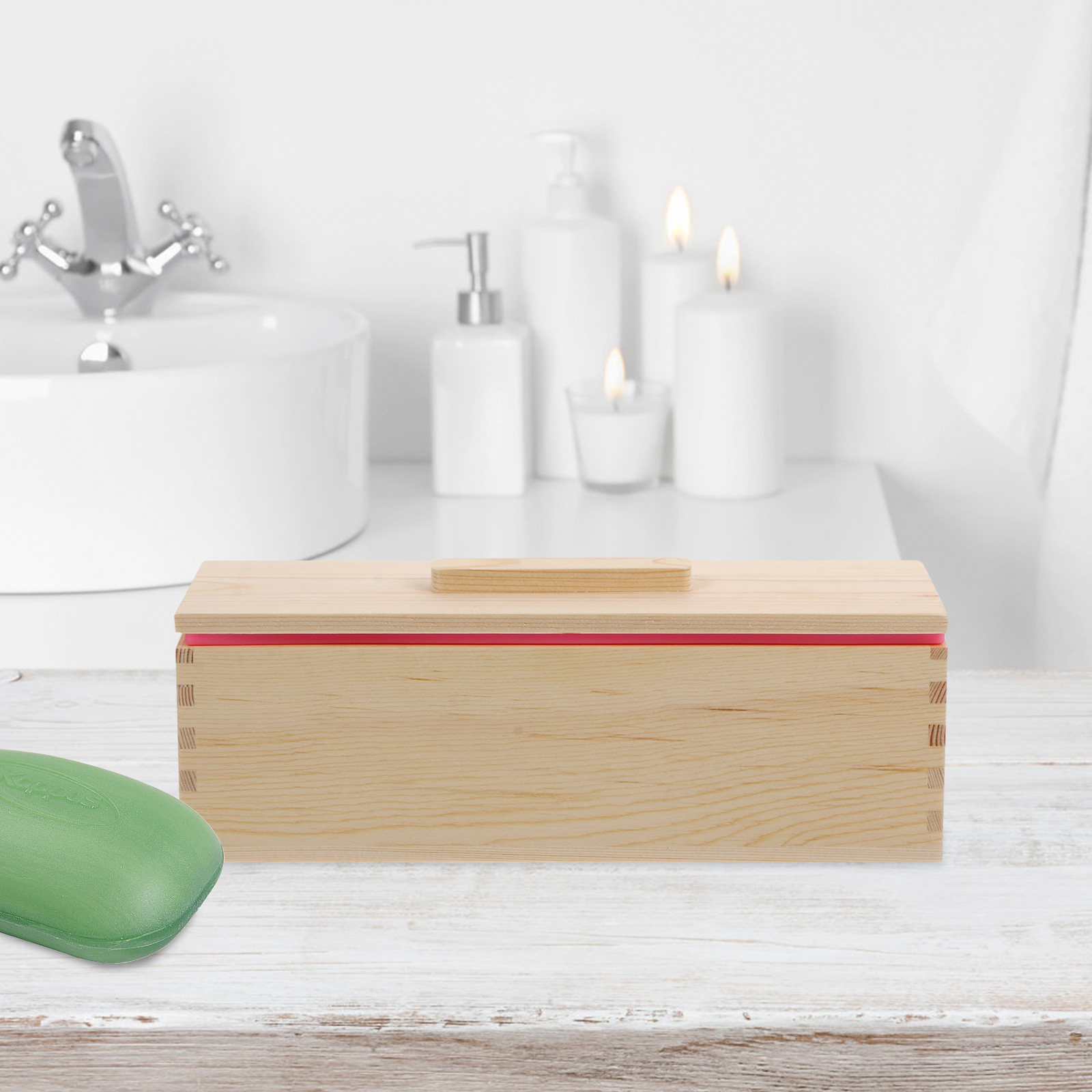 Kotak Cetakan Sabun Kayu Alami - Quality Soap Making Kit ulasan dan harga