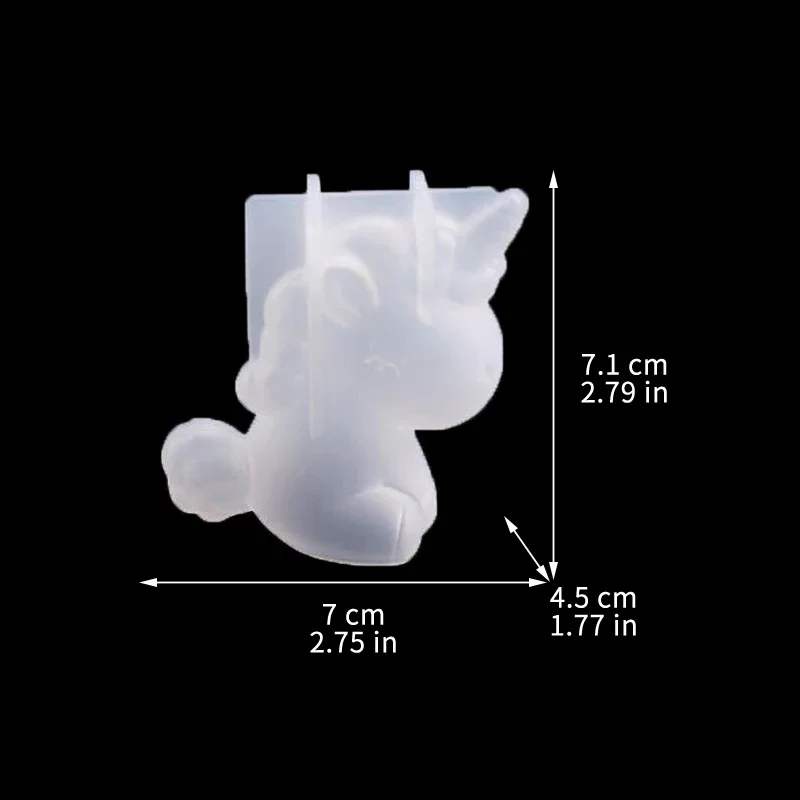 3D silikon geometris Unicorn k - Soap Making Equipment For Beginners ulasan dan harga