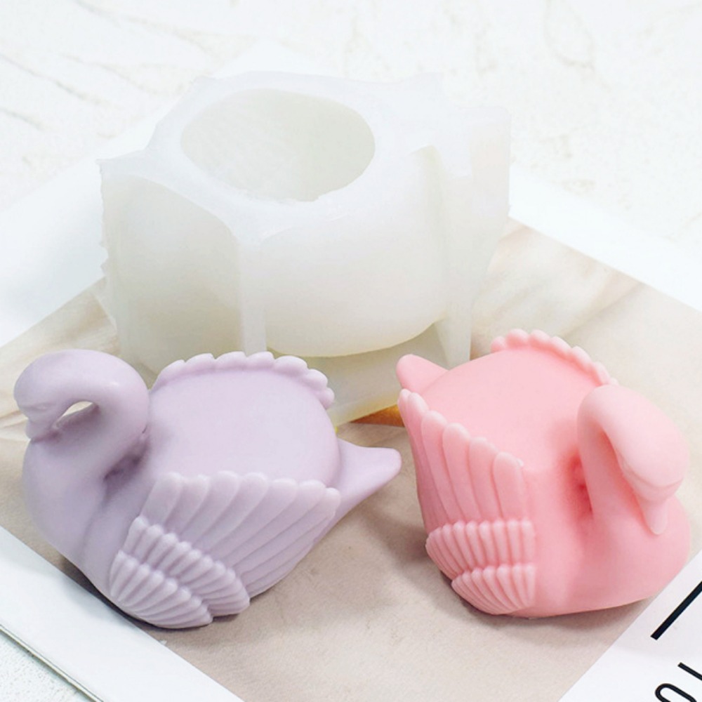 Cetakan lilin silikon angsa pu - Soap Making Gifts ulasan dan harga