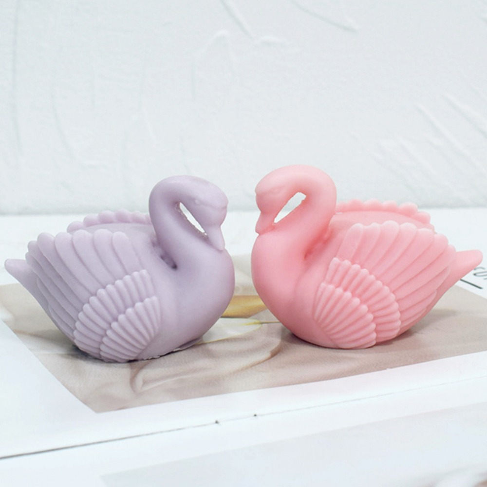 Cetakan lilin silikon angsa pu - Soap Making Gifts ulasan dan harga