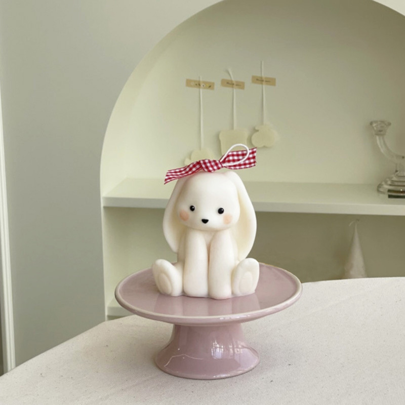 Cetakan lilin silikon kelinci  - Soap Making Gifts ulasan dan harga