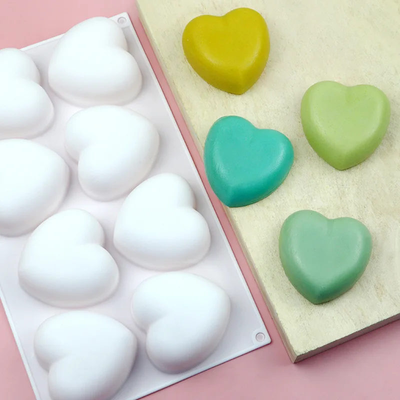 Love Heart cetakan sabun silik - Soap Making Equipment For Beginners ulasan dan harga