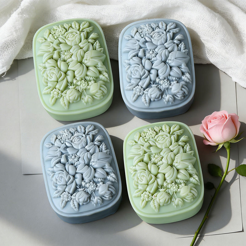 Cetakan Sabun Silikon Motif Bu - Soap Making Gifts ulasan dan harga