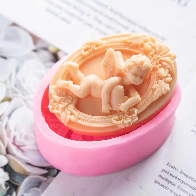 3D Angel cetakan sabun silikon - Soap Making Gifts ulasan dan harga